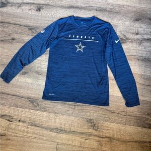 Nike men’s Dallas Cowboys dri fit long sleeve